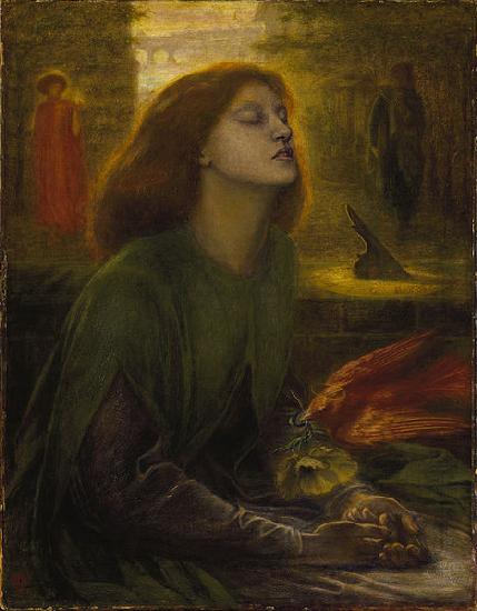 Dante Gabriel Rossetti Beata Beatrix oil painting image